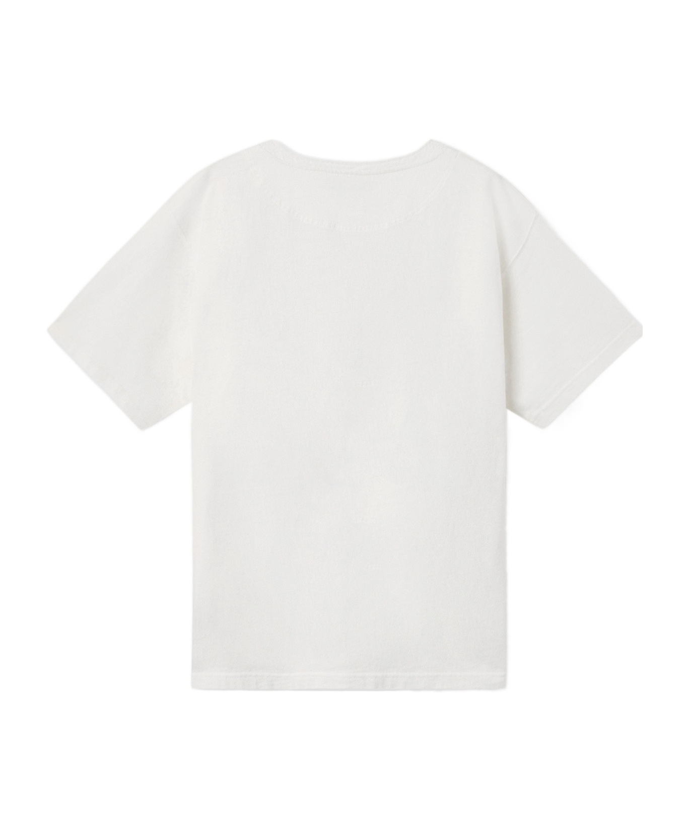 Stone Island Regular-fit Short-sleeve T-shirt With Archive-inspired Print In White