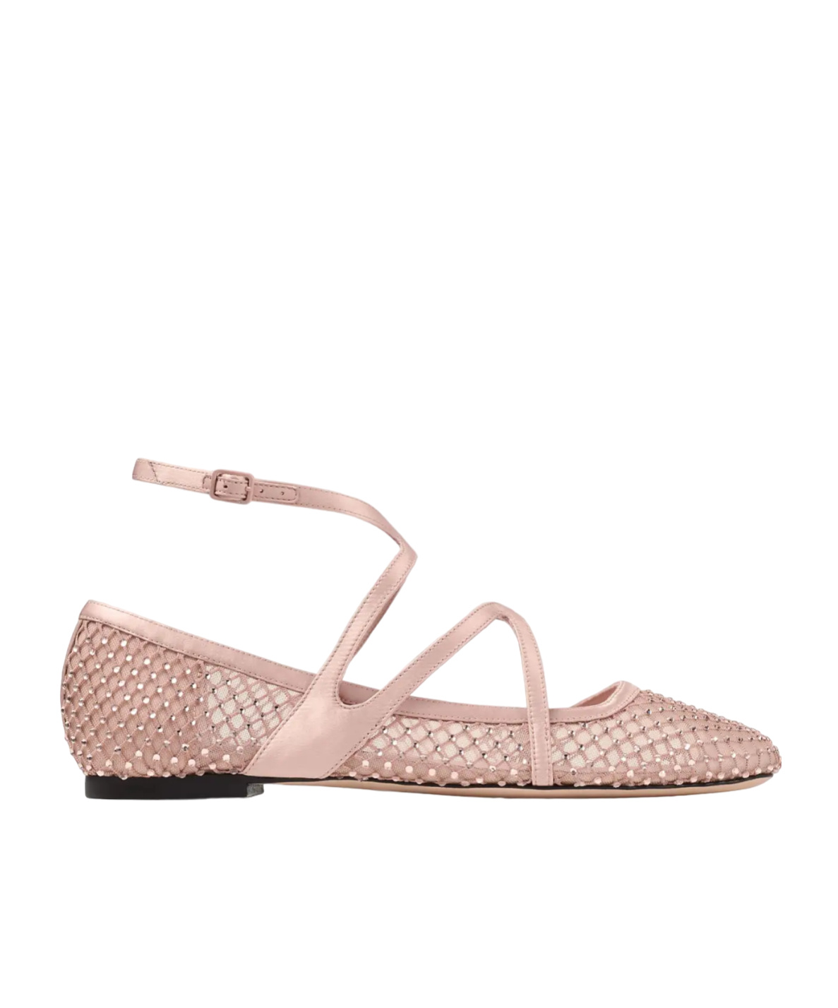 Jimmy Choo Astoria Ballet Fl In Nude