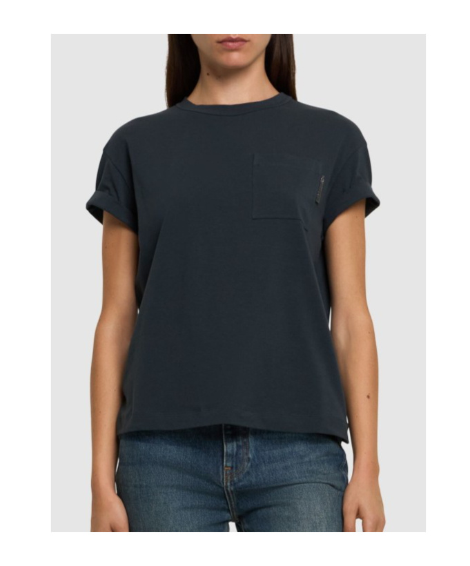 Brunello Cucinelli Plain Jersey Short-sleeved T-shirt