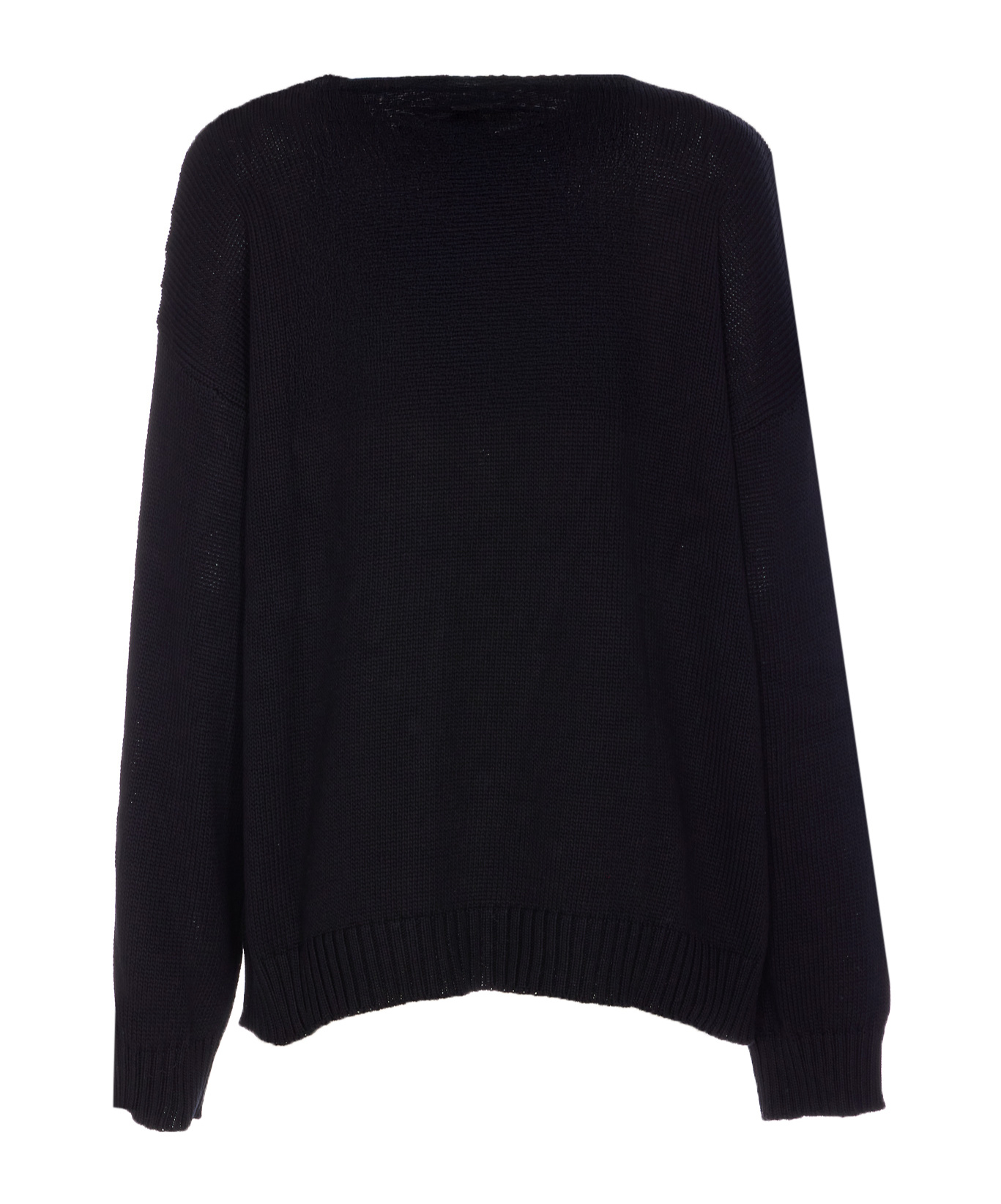 Aniye By Black Rolling Pullover In Black