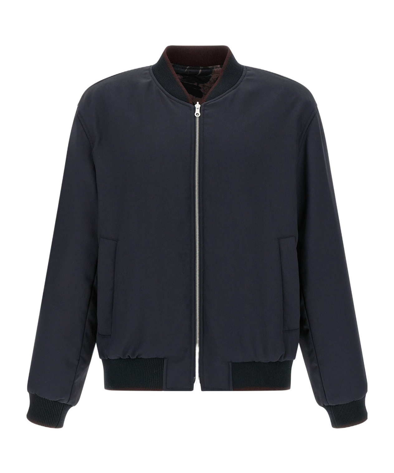 Dries Van Noten Volker Reversible Black Cotton Blend Jacket In Black
