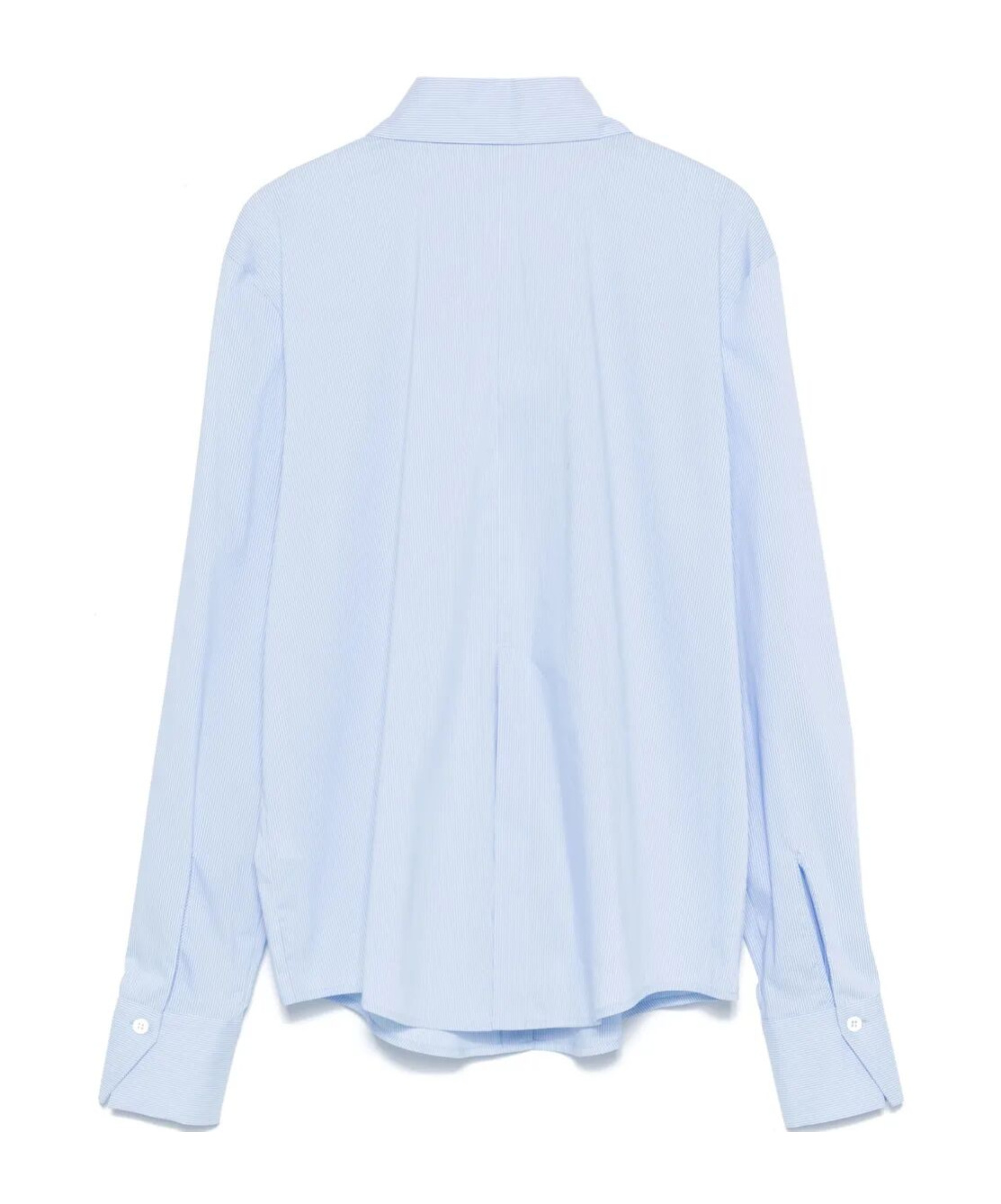 Shop Patrizia Pepe Striped Shirt In Blue