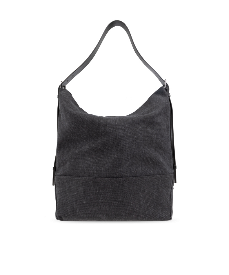 Lemaire Hobo Shoulder Bag In Black
