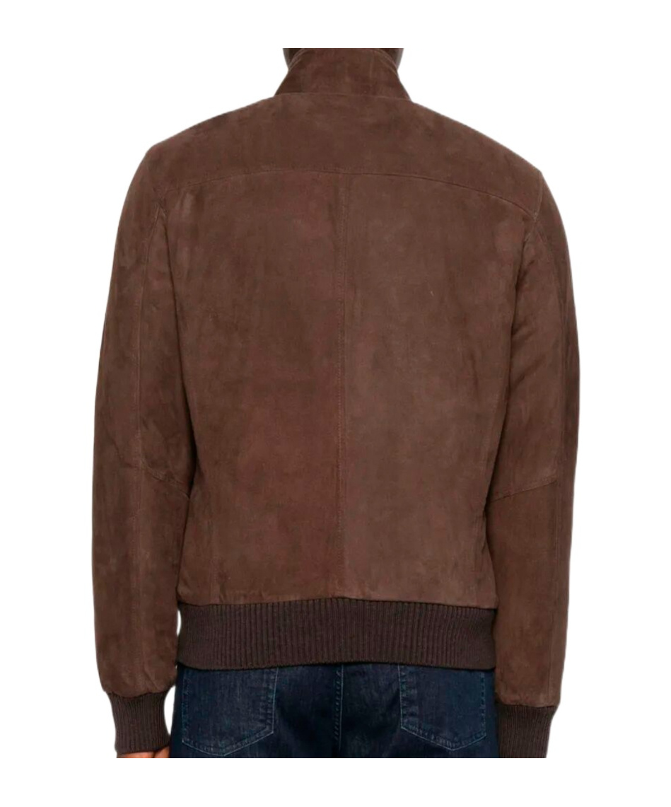 Barba Napoli Single-breasted Jacket In Brown