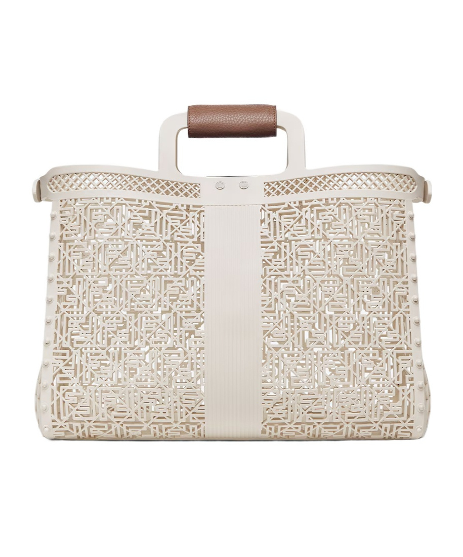 Fendi Camellia-coloured Recycled Plastic Bag