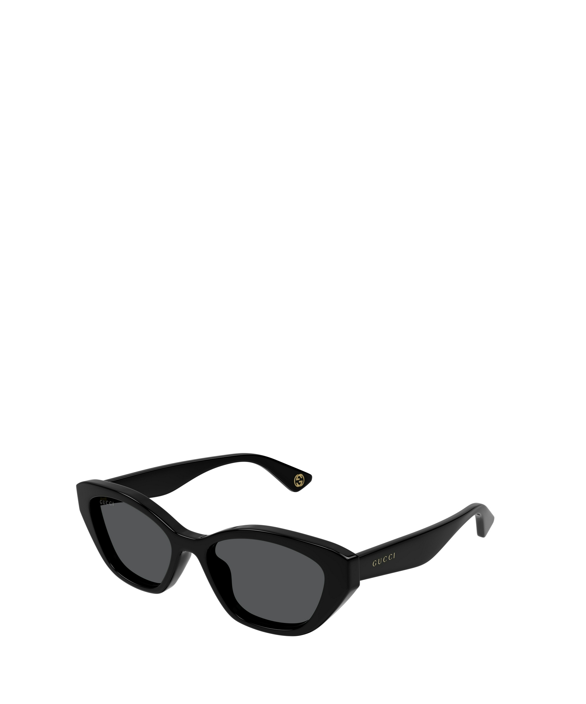Gucci Gg1638s Linea Lettering 001 Black Grey Sunglasses In Black
