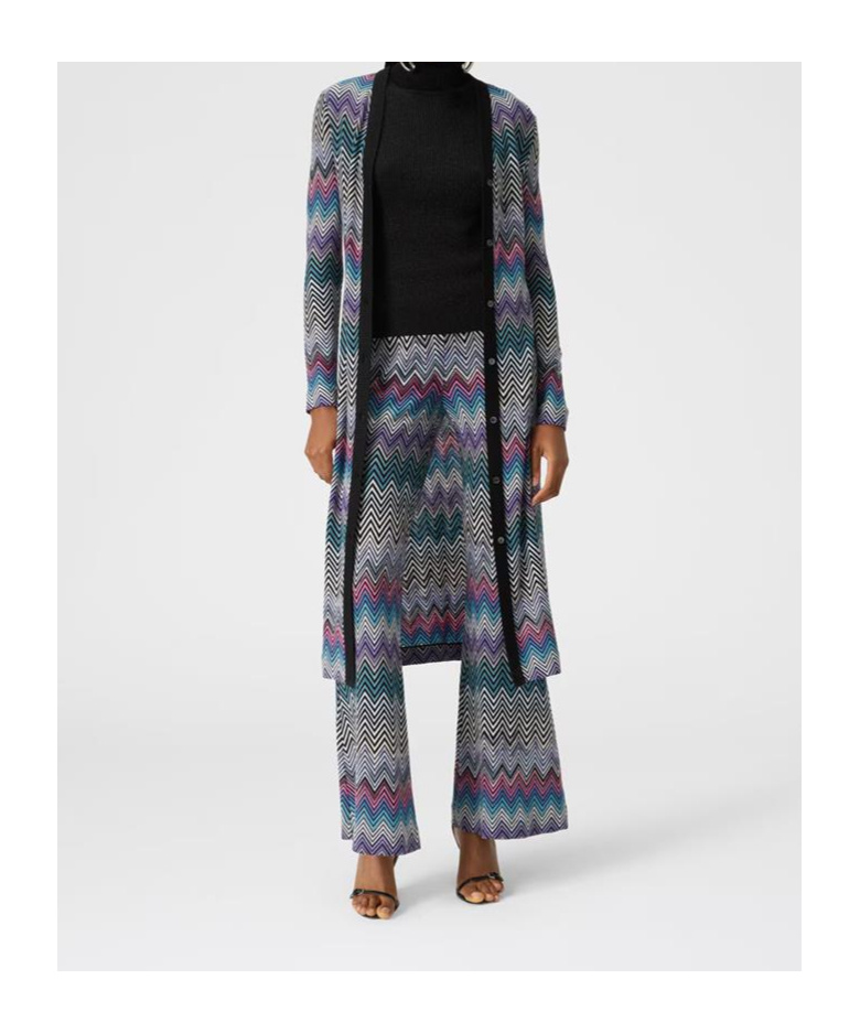 Missoni Crochet-knit Wool Flared Pants
