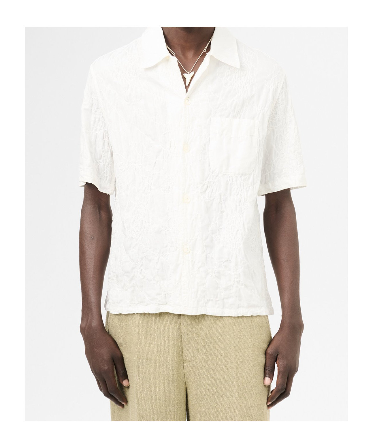 OUR LEGACY OUR LEGACY HEUSEN SHORT-SLEEVED SHIRT