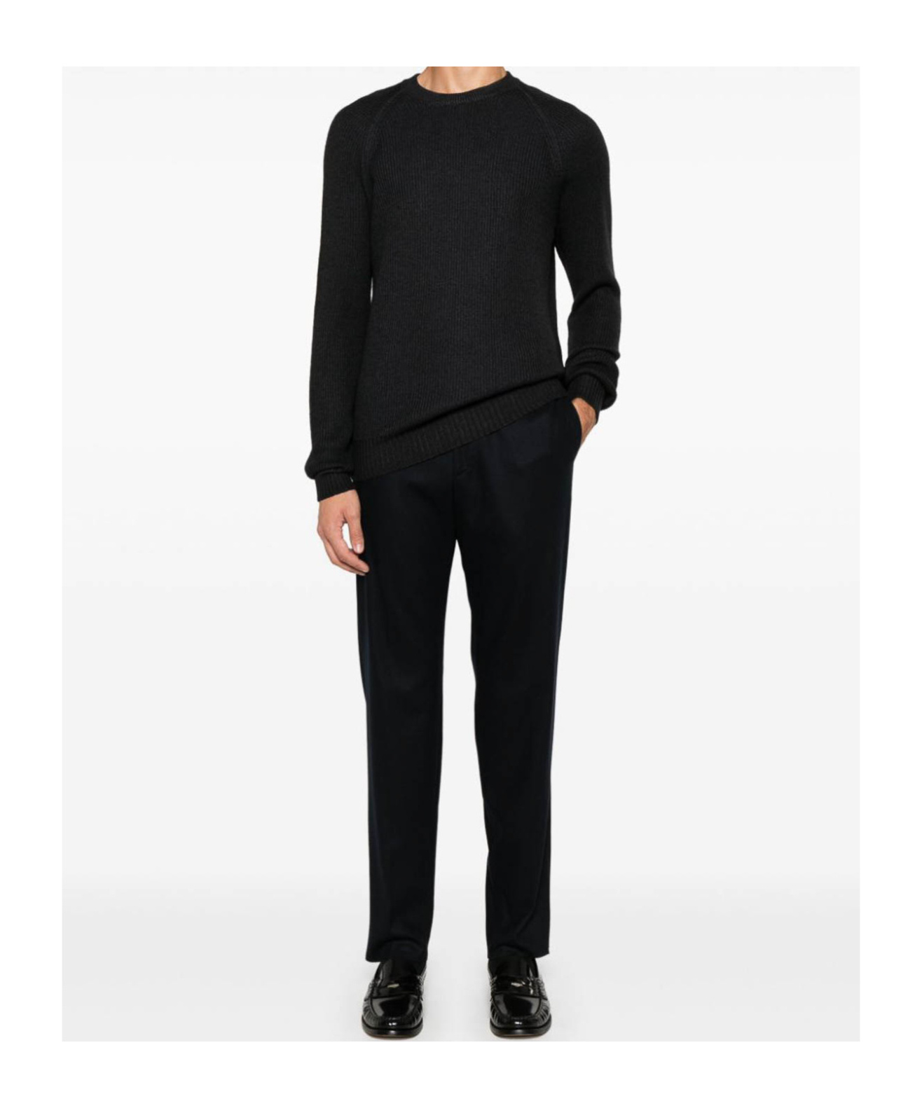 TAGLIATORE TAGLIATORE GARCON PRESSED CREASE TROUSERS