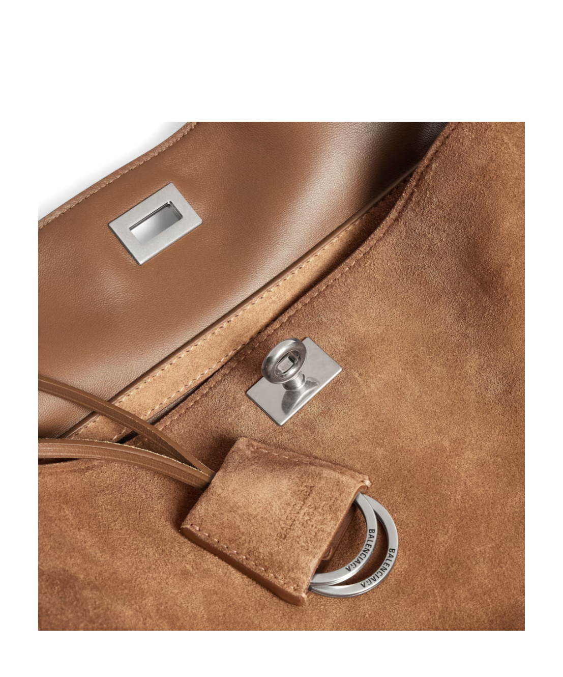 Balenciaga Women's Rodeo Handbag Small In Camel In Brown