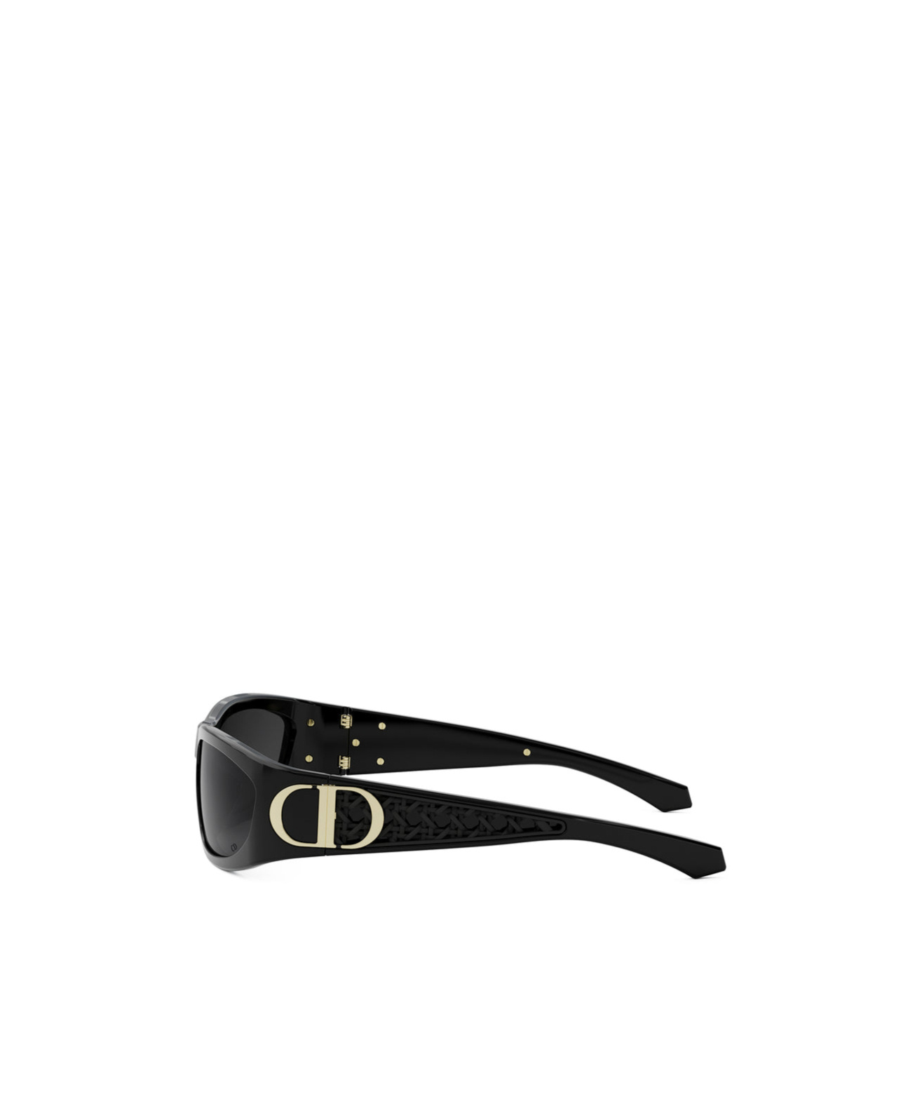 Dior Eyewear Very Rectangular Frame Sunglasses In Black