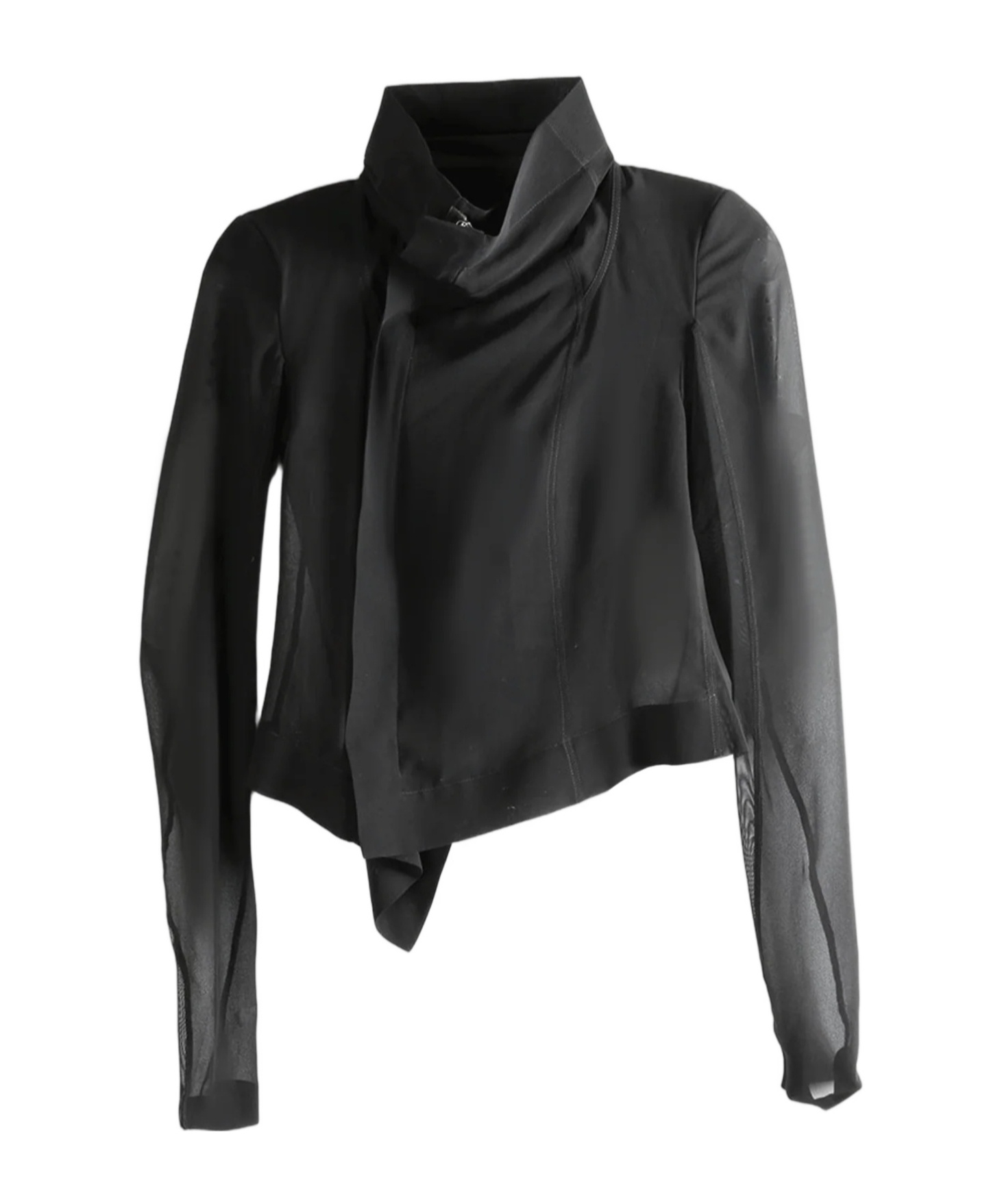 Rick Owens Classic Biker Jacket In Black