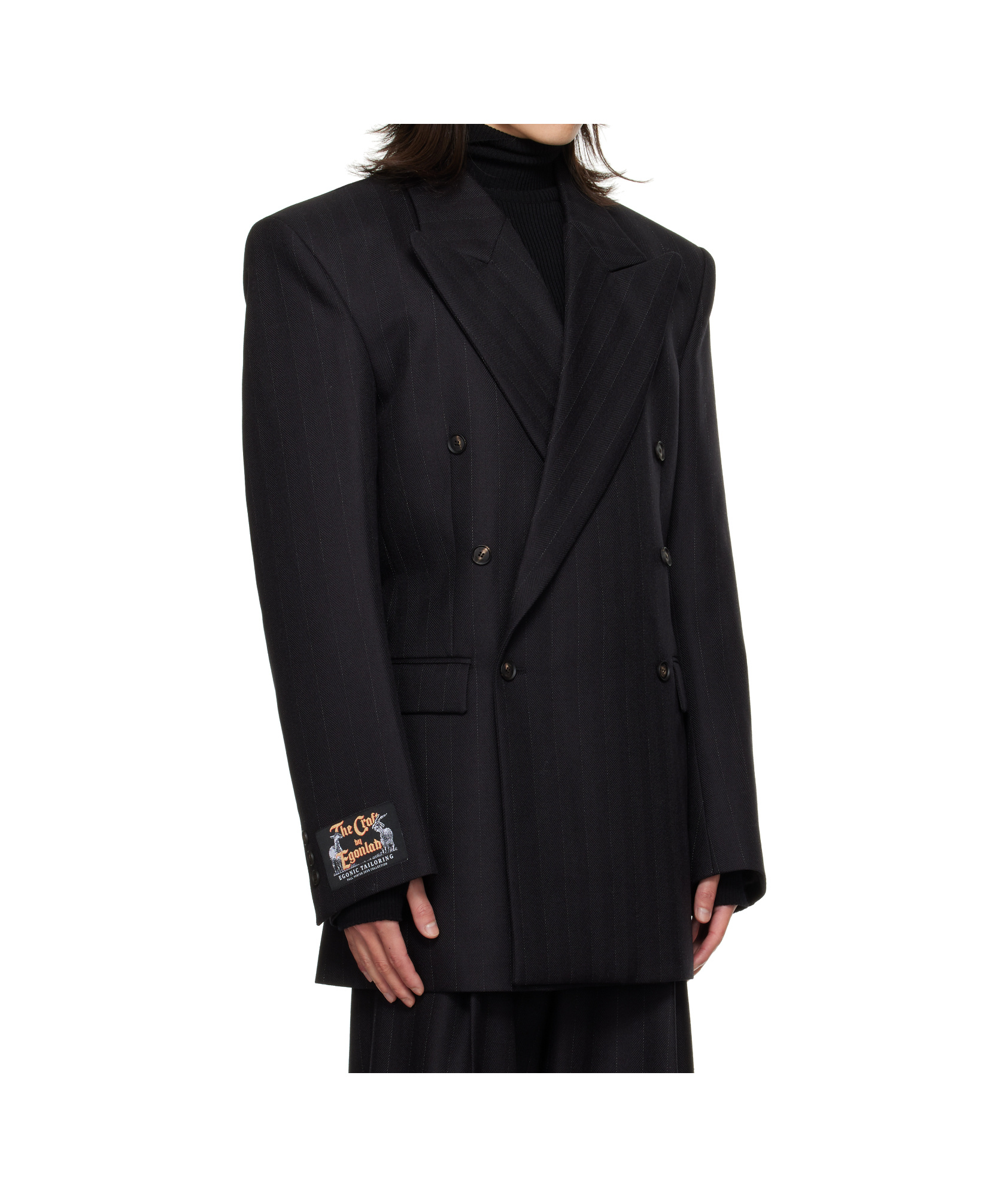 Egonlab Oversized Blazer In Animal Print