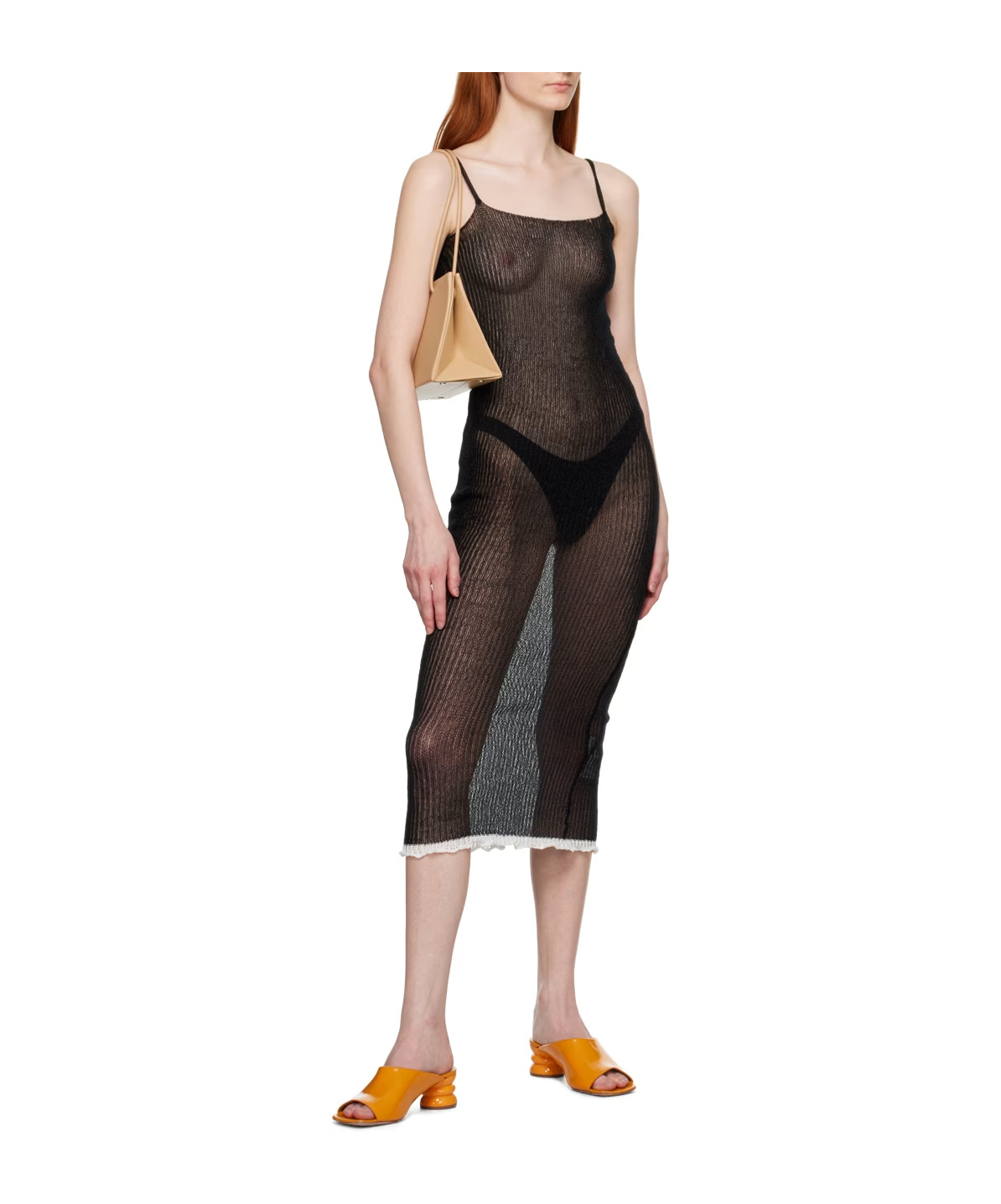 QUIRA RIB KNITTED DRESS
