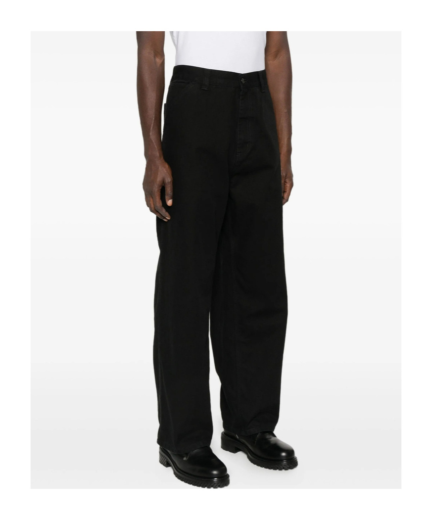 Carhartt Belt Loop Casual Pants In Black