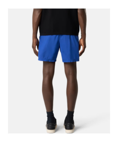 Stone Island Mid-length Swim Trunks In Blue