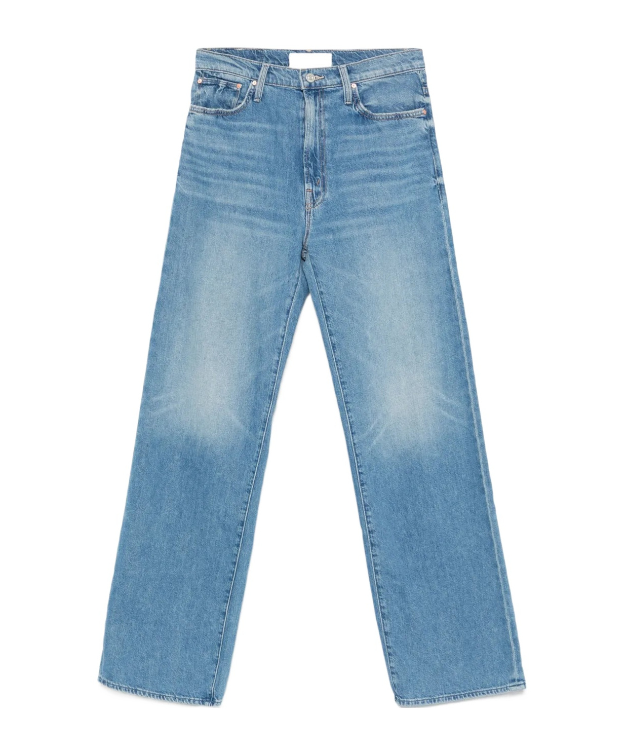 Mother Belt-loop Jeans In Blue