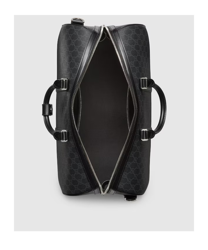 Gucci Soft Gg Supreme Carry-on Duffel Bag In Black