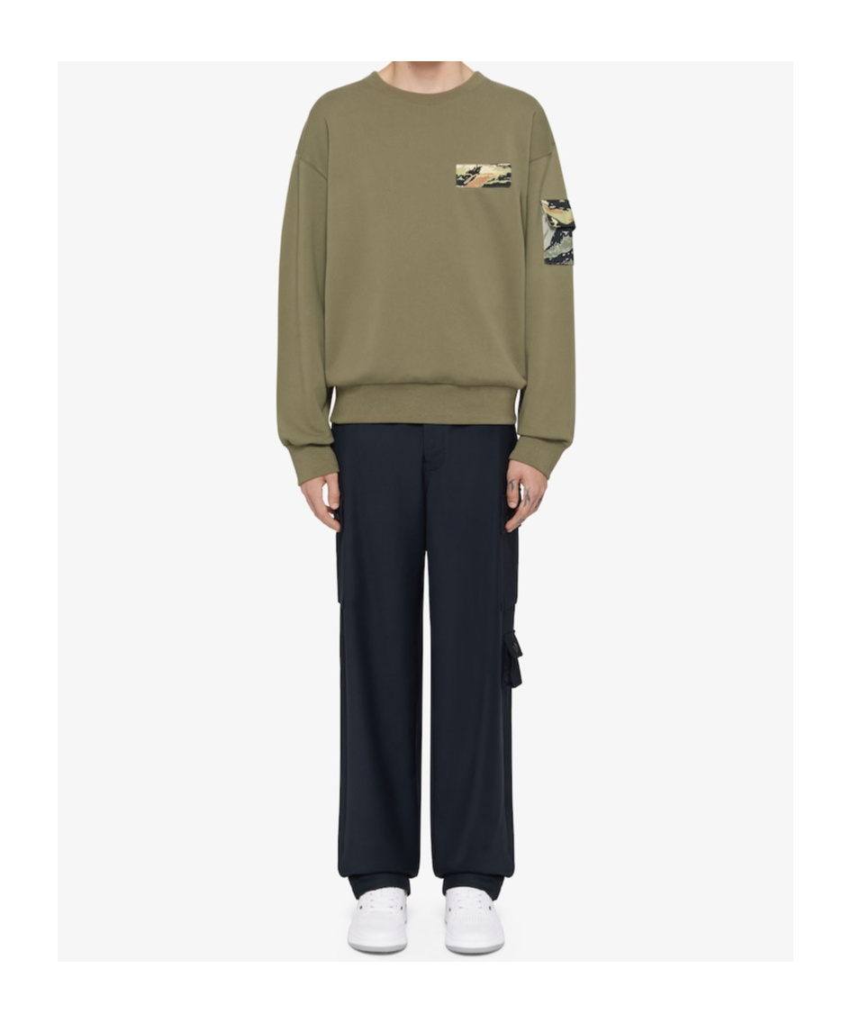 Givenchy Long-sleeved Sweater In Gray