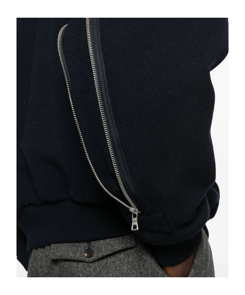 Dries Van Noten Long Sleeve Jacket In Black
