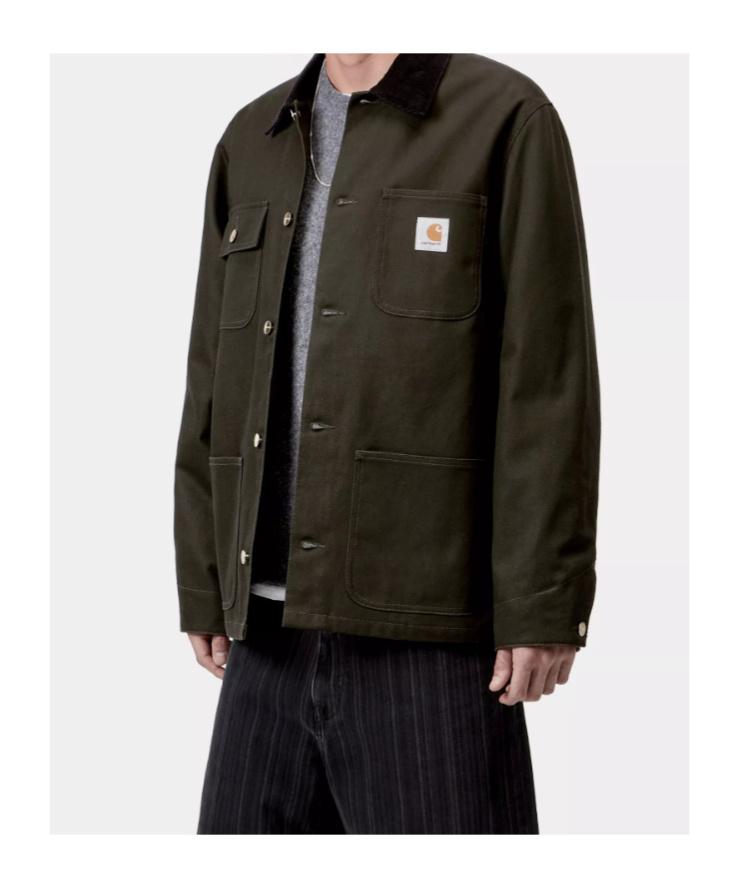 Carhartt Wip Michigan Coat In Green