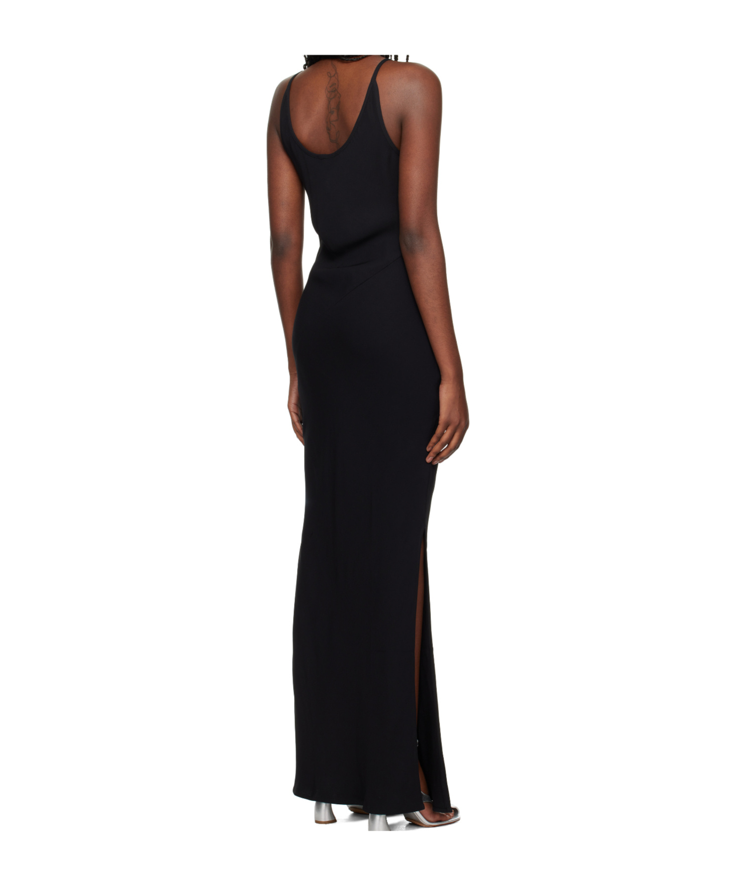 Paris Georgia Suspender Dress In Black