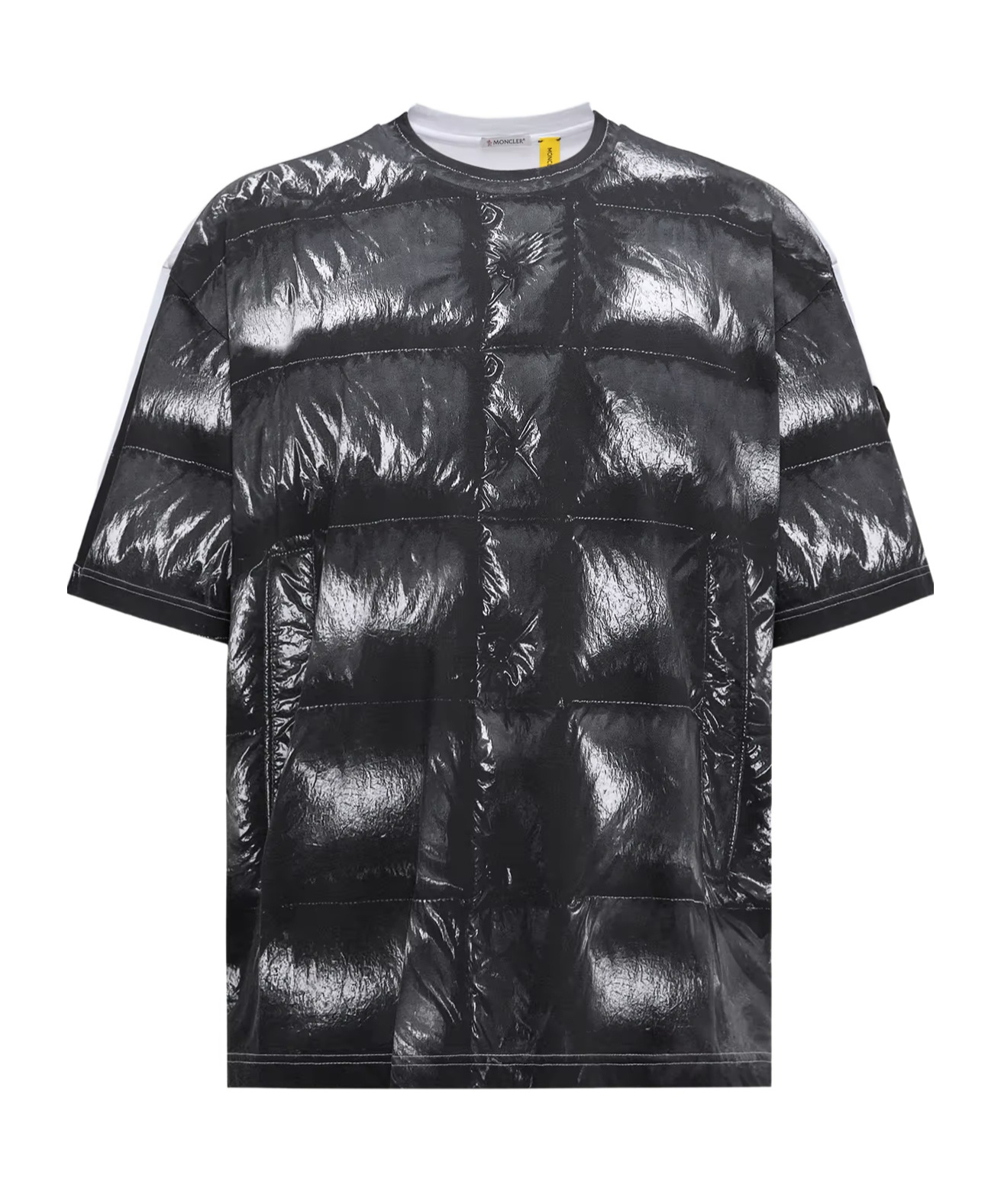 Moncler X Aap Rocky Cotton T-shirt In Black