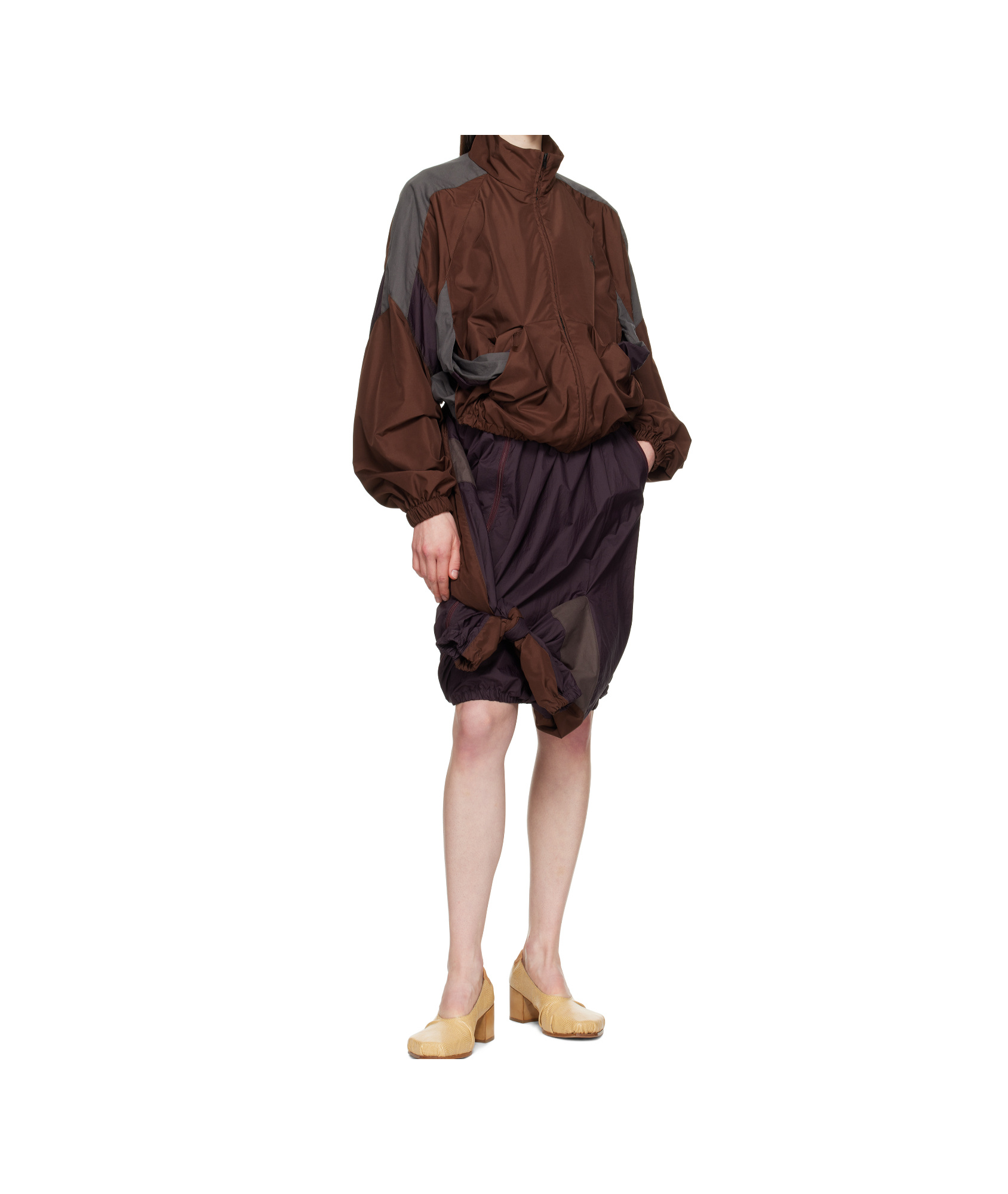 Magliano Purple G8 Midi Skirt In Purple