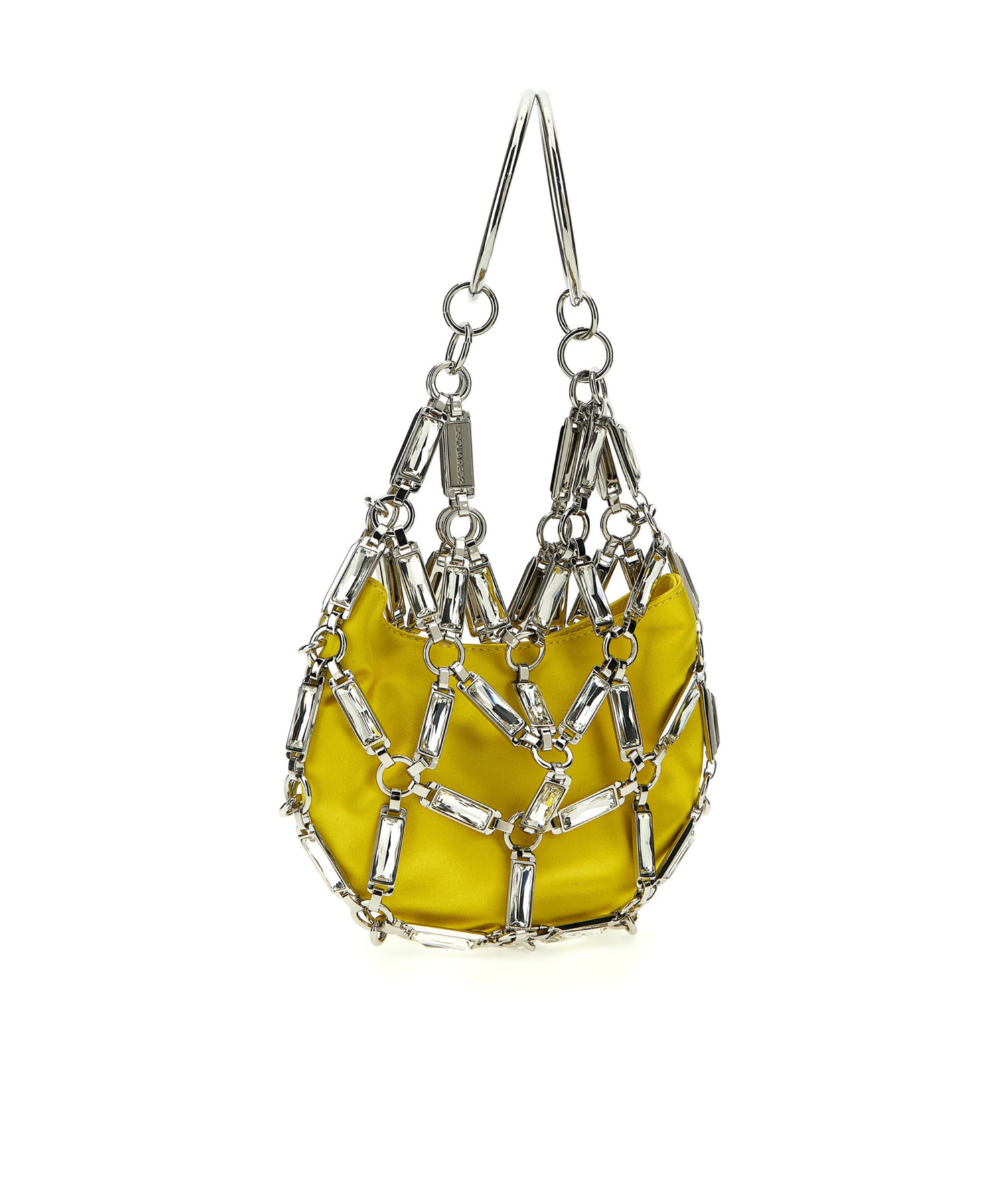 Shop Dsquared2 Cage Embellished Chain-link Detailed Tote Bag In Multicolor
