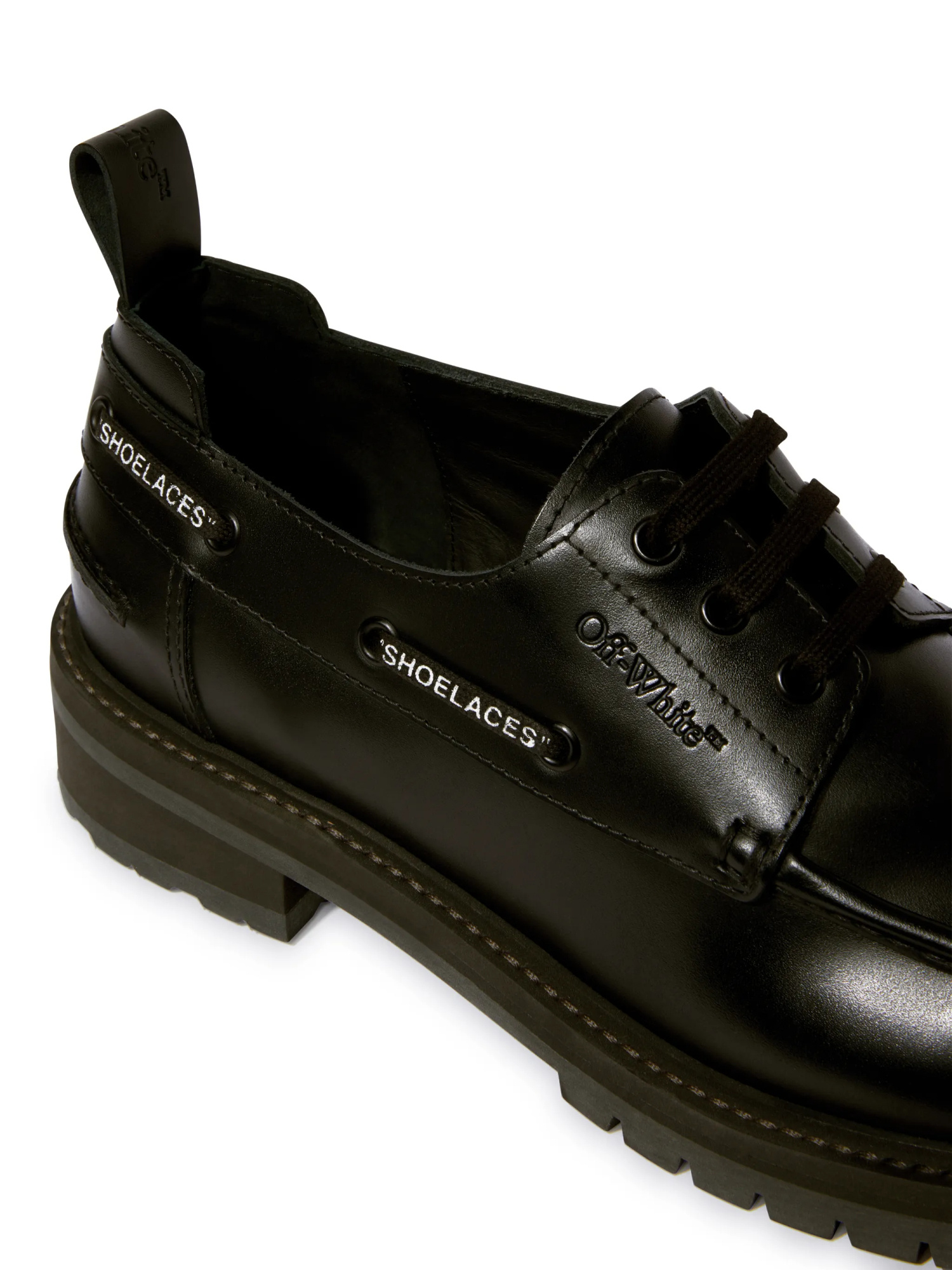 Off-white Black San Diego Loafers In Black