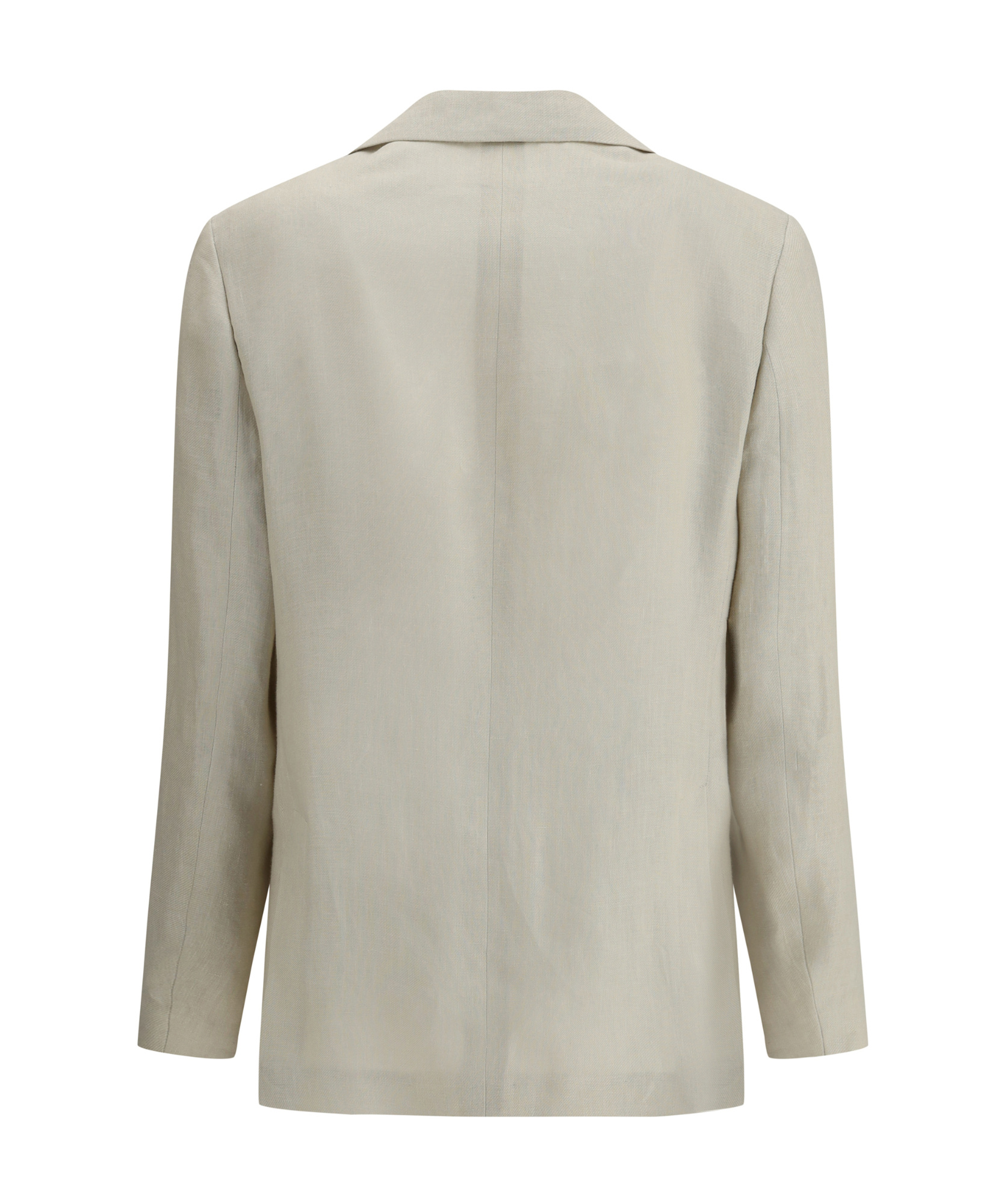 Lardini Linen Blazer In Gray