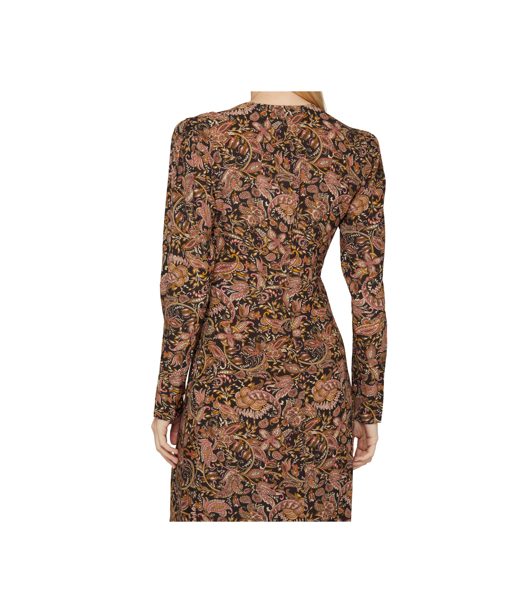 Shop Isabel Marant Étoile Zeliha Midi Dress In Black