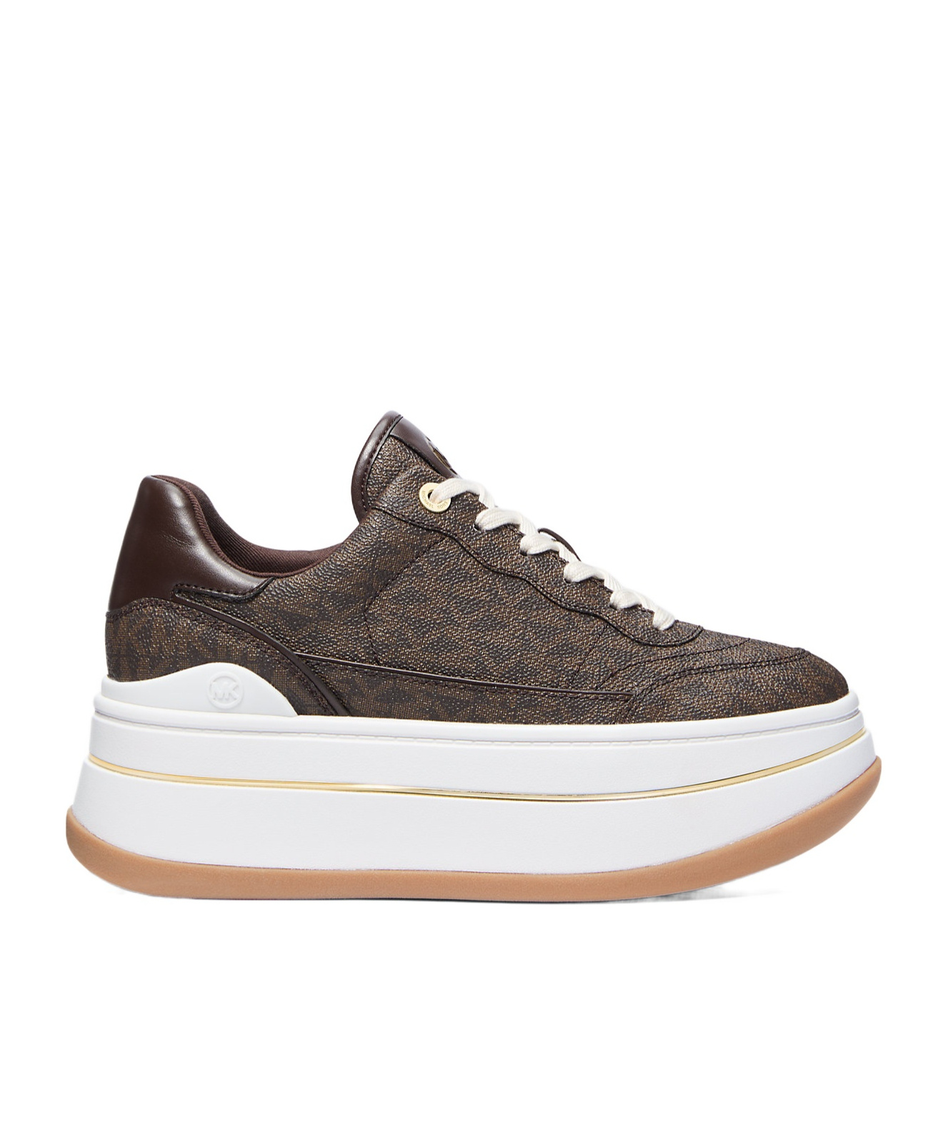 Michael Michael Kors Hayes Platform Sneakers In Brown