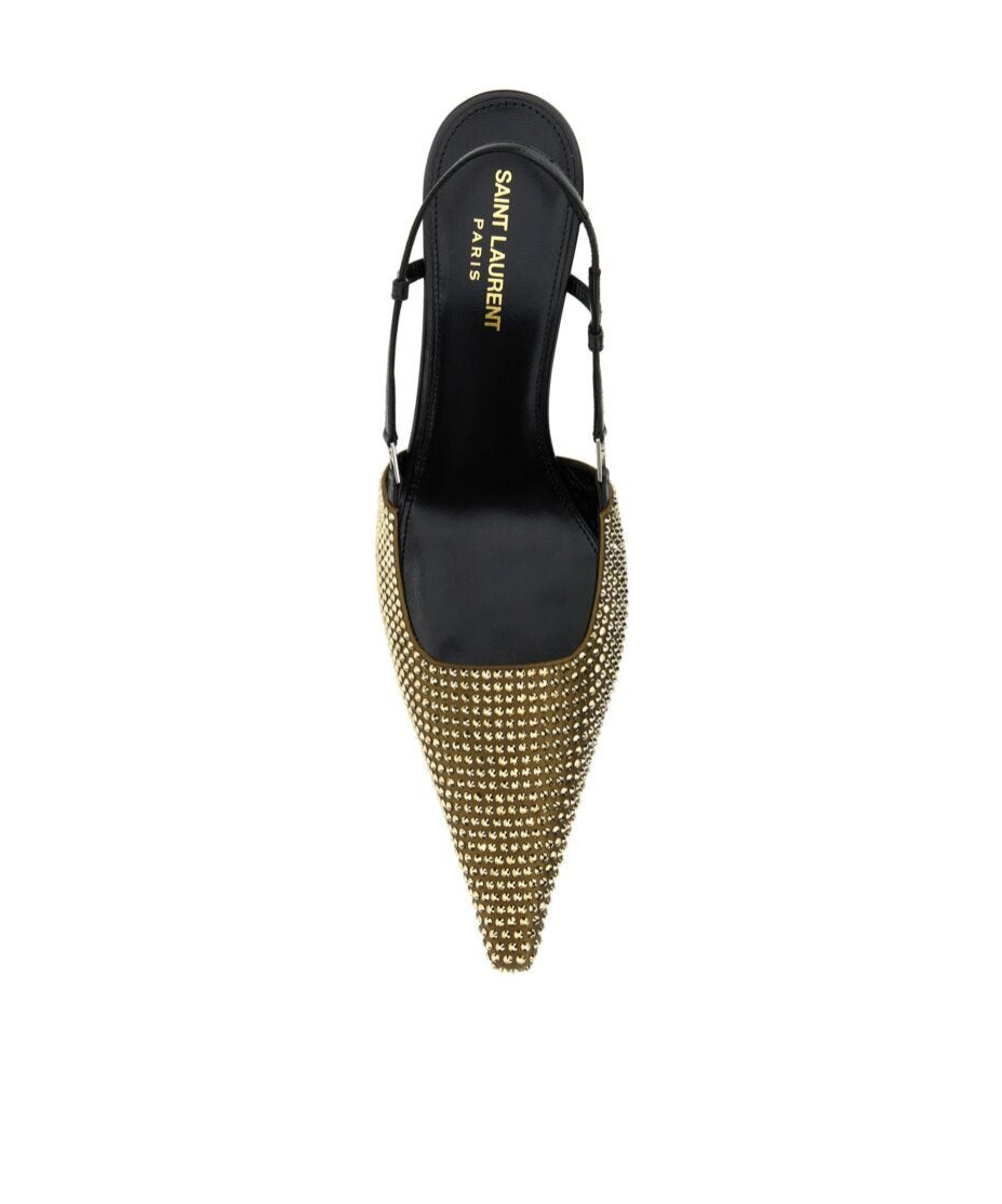 Shop Saint Laurent 70mm Andree Pumps In Black