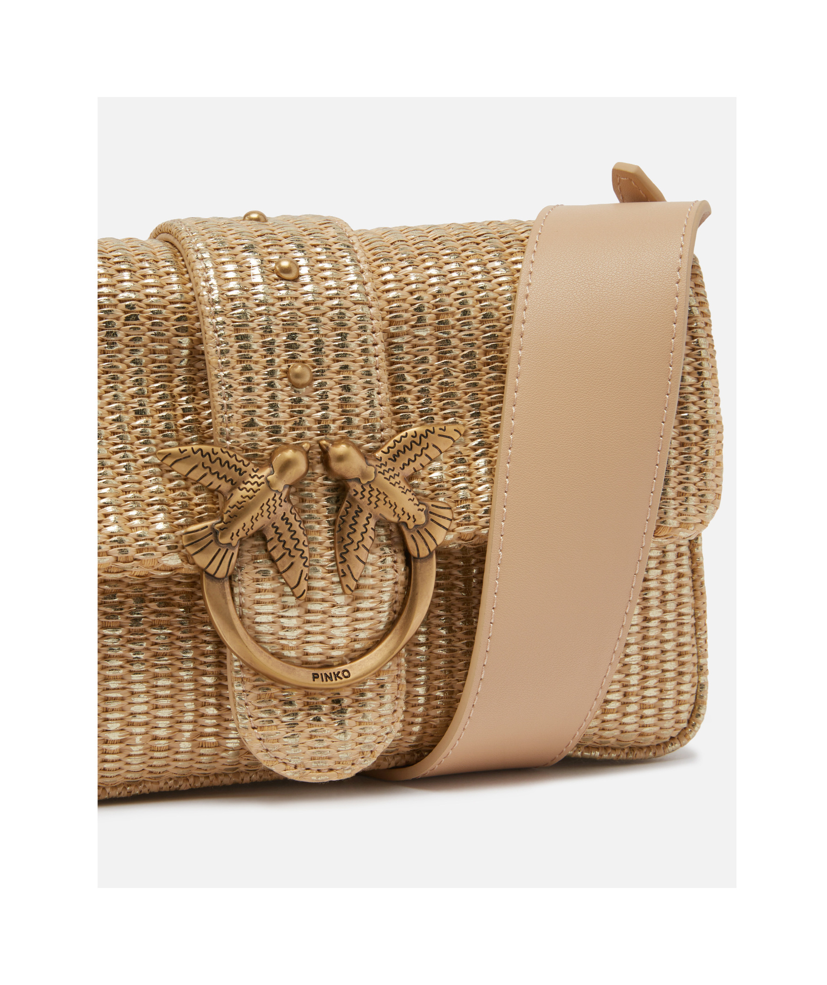 PINKO FLAP SHOULDER BAG