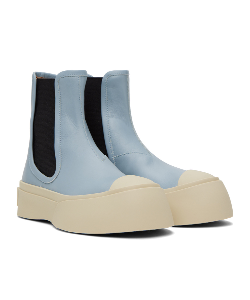 Marni Pablo Short Boots In Nude
