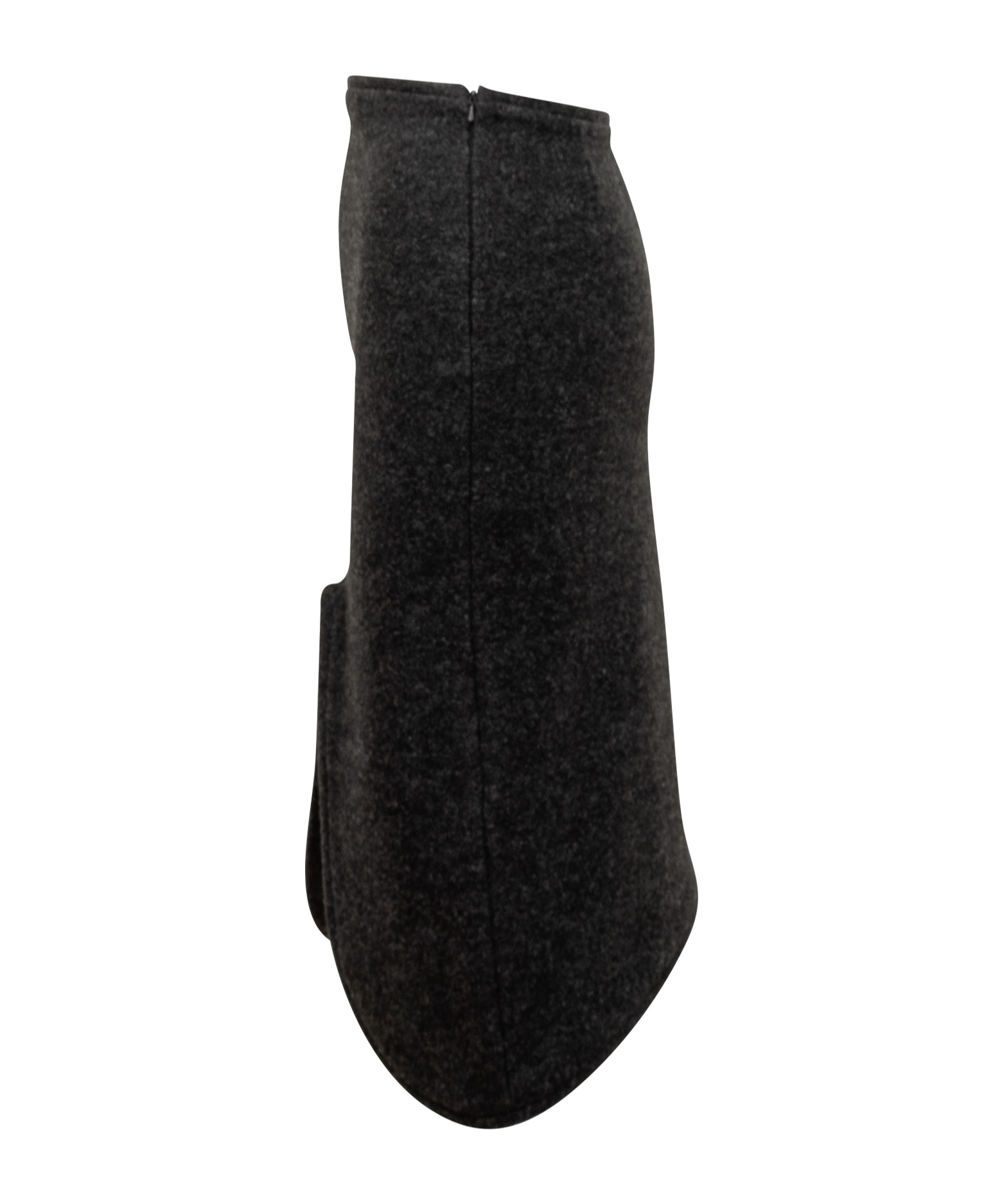 Victoria Beckham Padded Tube Detail Skirt In Black