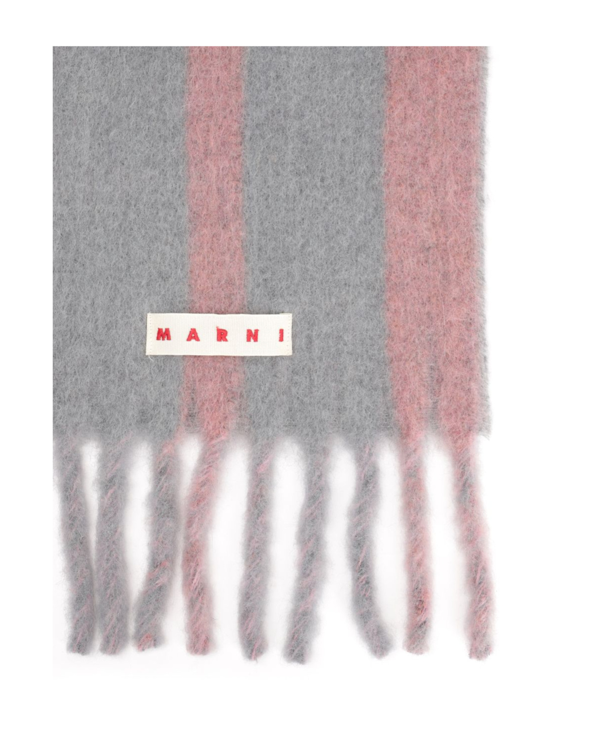 Marni Alpaca And Wool Scarf Scarves And Foulards Multicolor