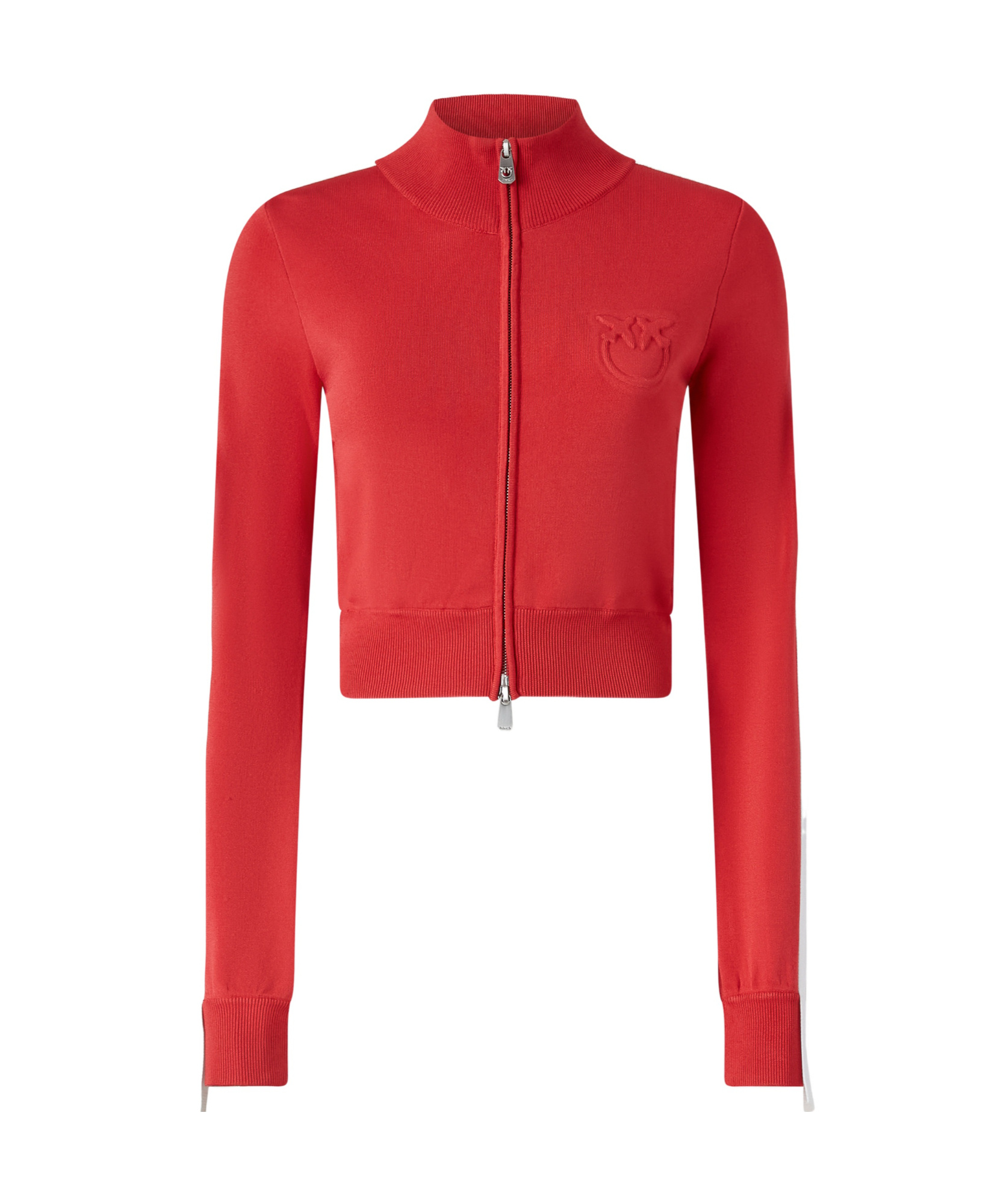 Shop Pinko Cropped T-shirt In Red
