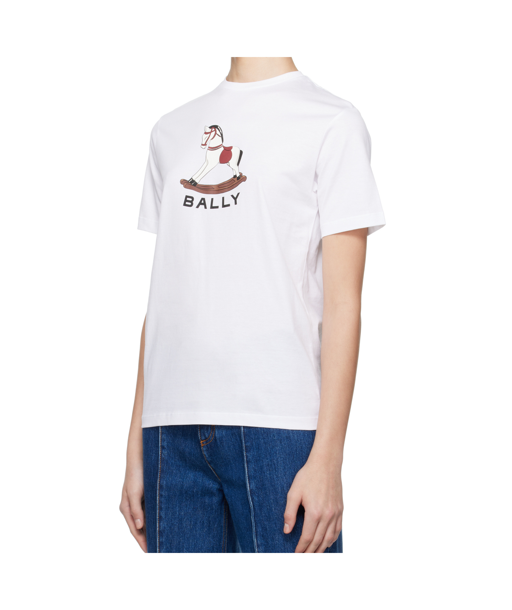 Bally Short-sleeved T-shirt In White