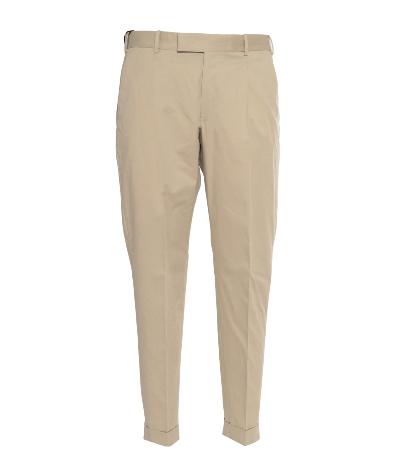 Pt01 Belt Loop Casual Pants In Neutral