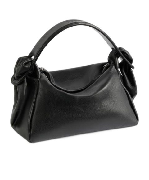 Kenzo ' Furoshiki' Bag In Leather In Black