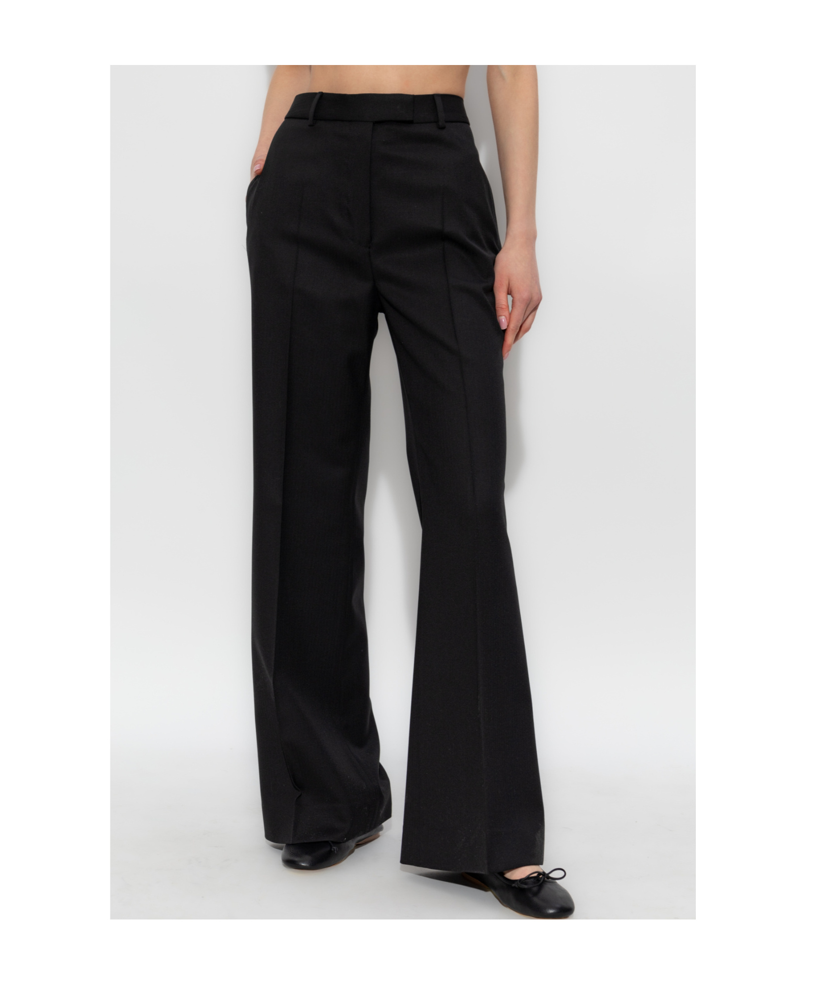 OFFICINE GENERALE VIRGIN WOOL TROUSERS