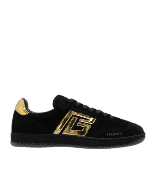 BALMAIN LACE-UP LOW-CUT SNEAKERS