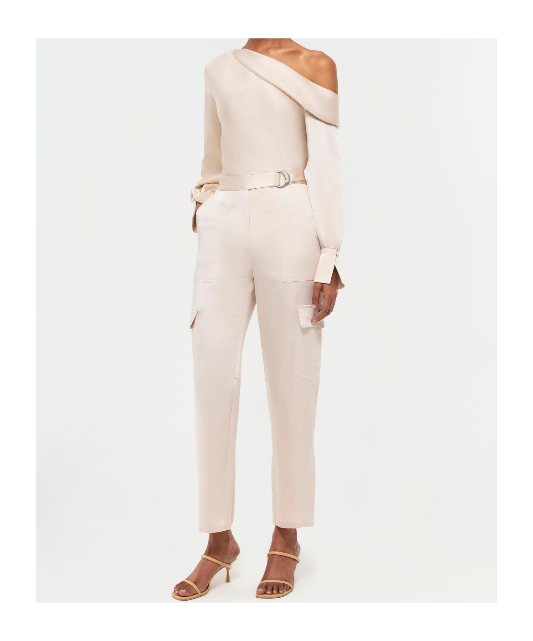 Simkhai Cargo Pocket Casual Pants In Neutral