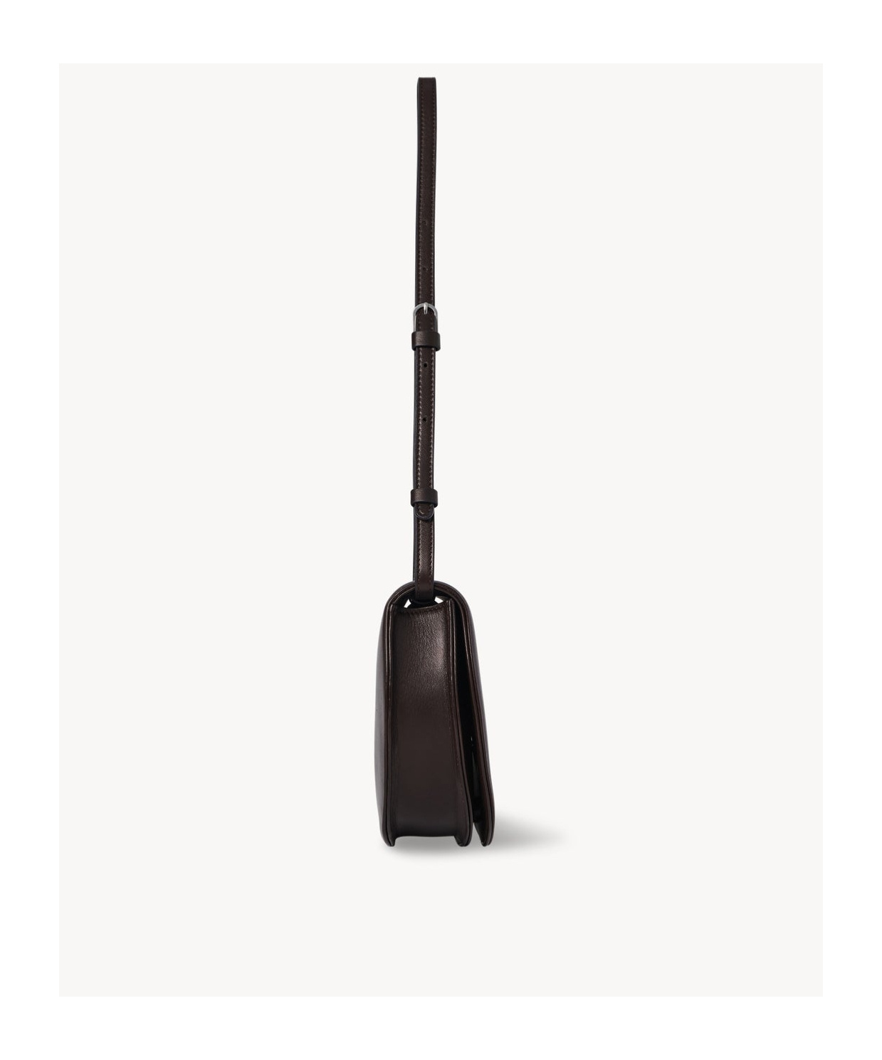 The Row Logo Shoulder Bag In Black