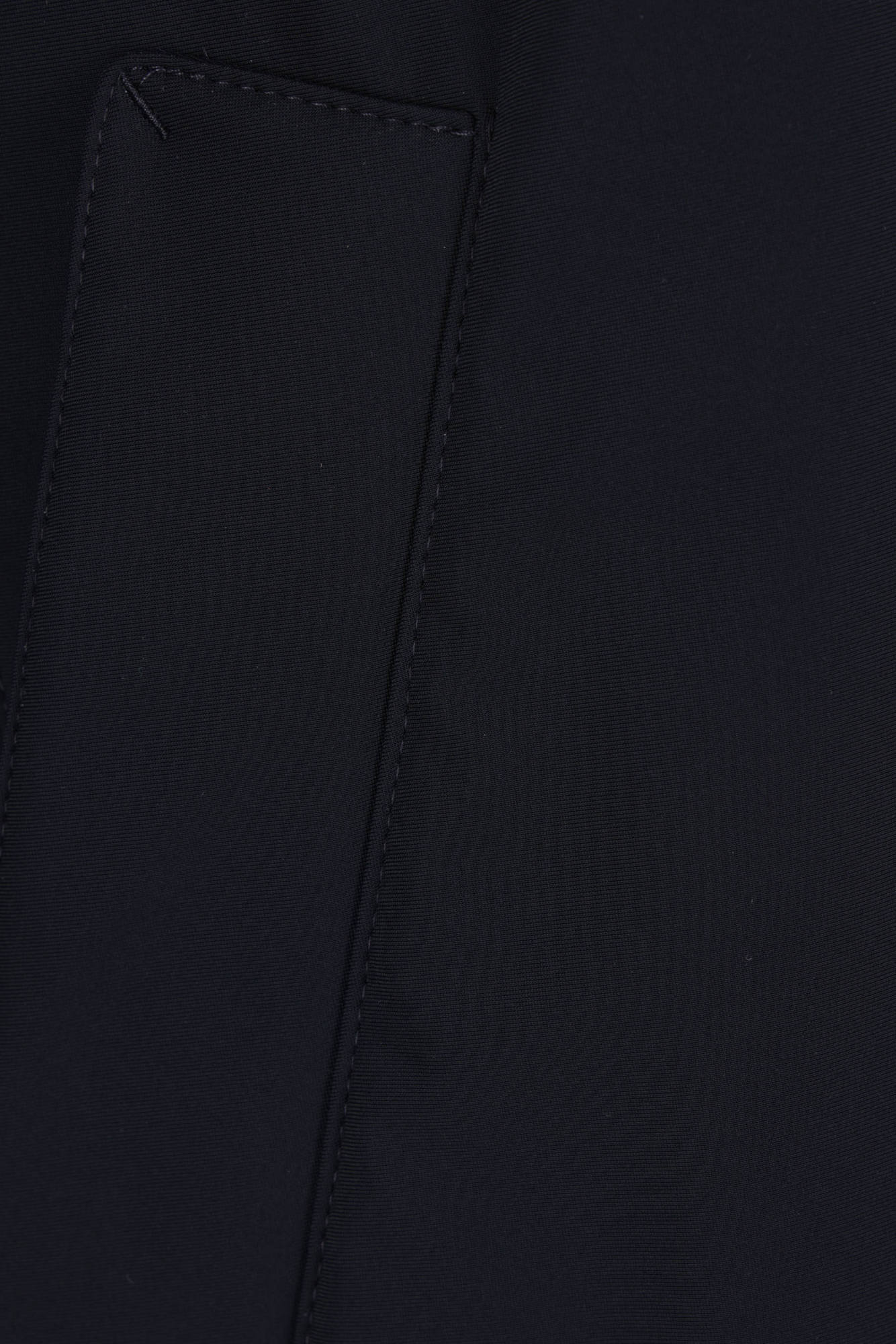 Herno Medium-length Structured Coat With Button-up Front In Black