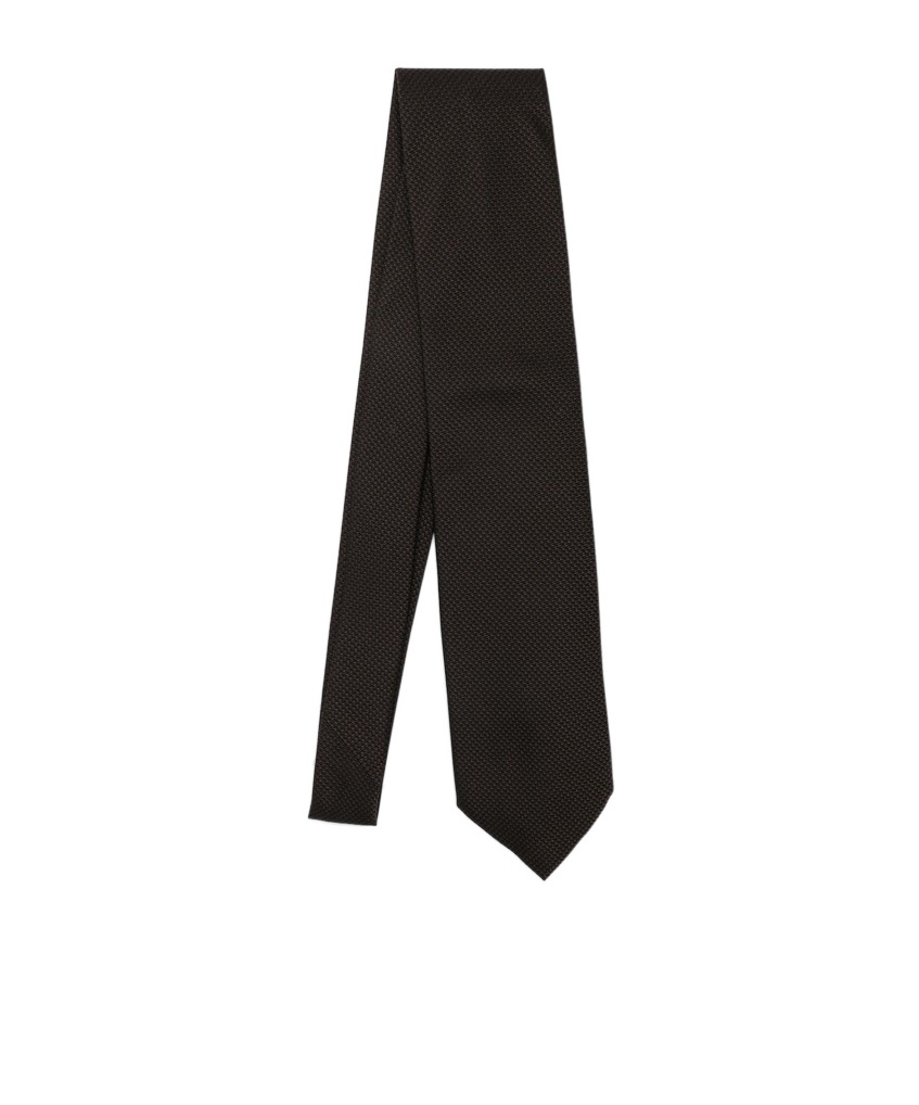 Destin Surl Solid Color Tie In Black