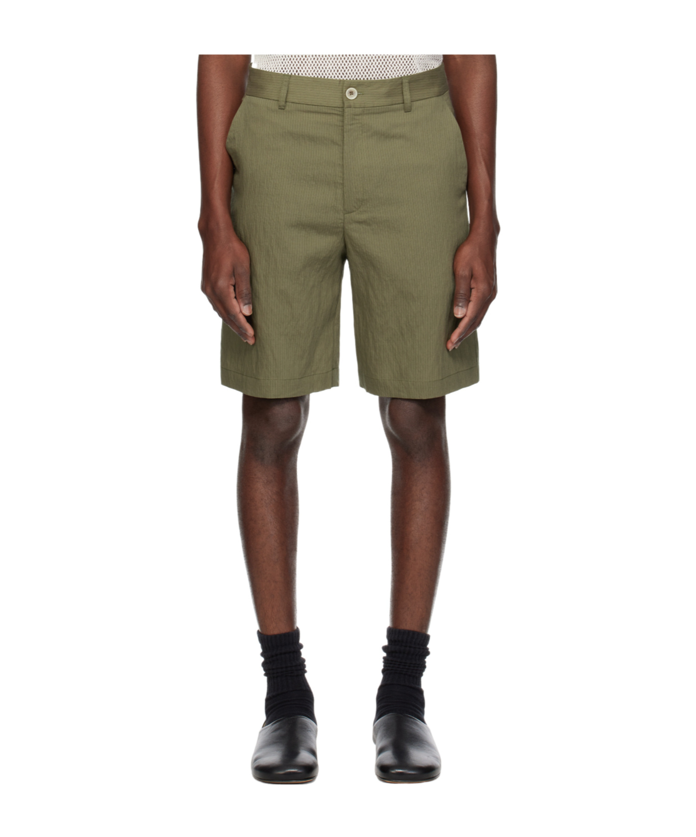 Gimaguas Khaki Nicolas Shorts In Green