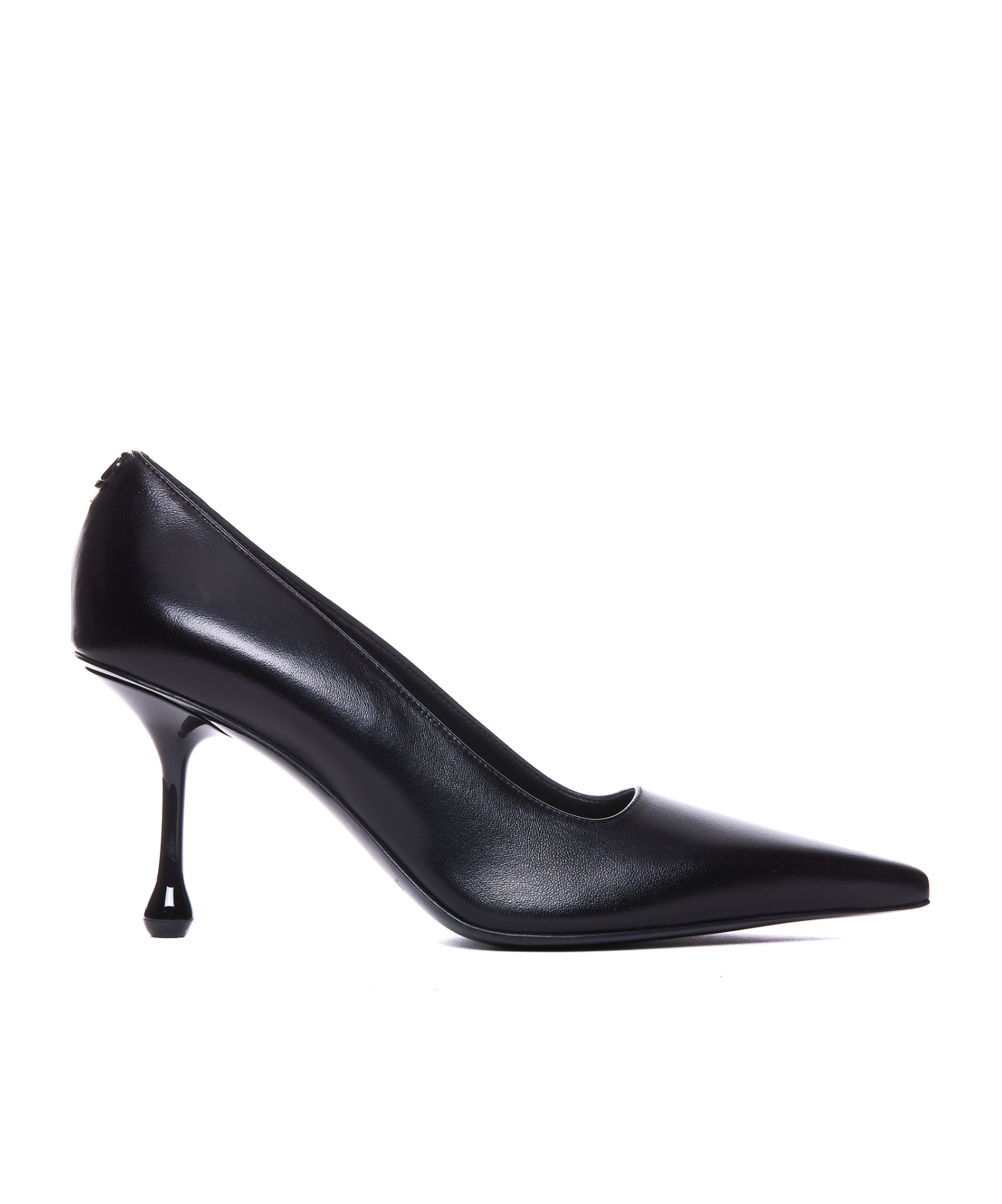 Jimmy Choo Love 85 Pointed Pumps In Nappa Leather And Mesh In Black